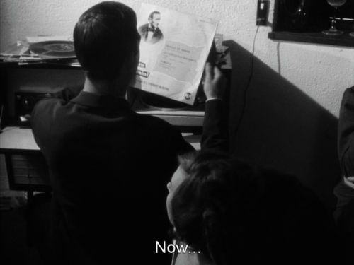 barcarole:Les Cousins, Claude Chabrol, 1959.