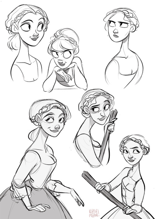  Here some explorations for Odette, protagonist of our graduation movie  ! And some props researches