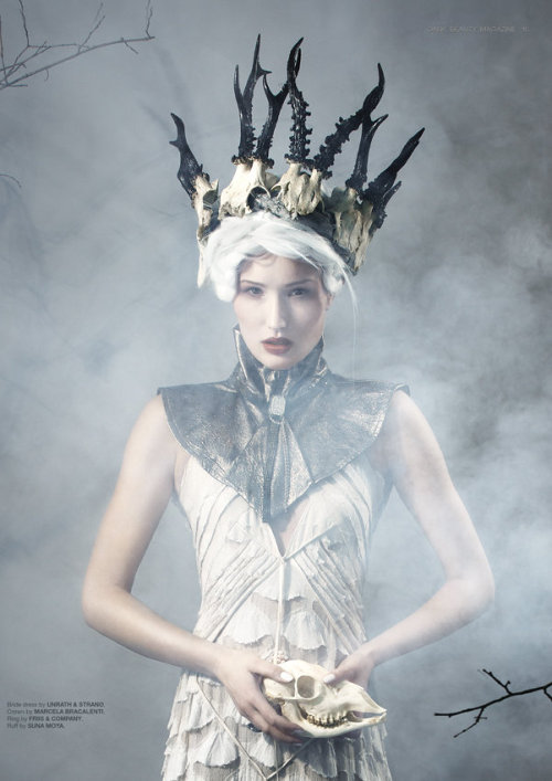 michellefennel:  Torn for Dark Beauty MagazineThe entire editorial will be posted to my website and 