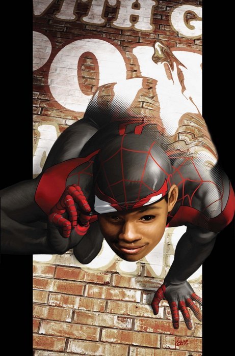 Miles Morales Spider-Man Bitten by a slightly different strain of genetically engineered spider