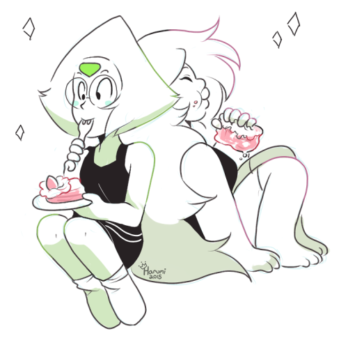 Sex doodles the otp in lazy wear and eating cake pictures