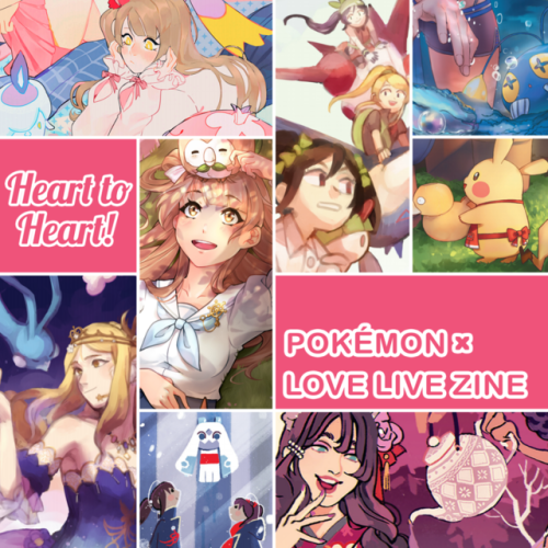 olivinearc:Heart to Heart! A Pokémon x Love Live zine is up for pre-orders until September 30th!This
