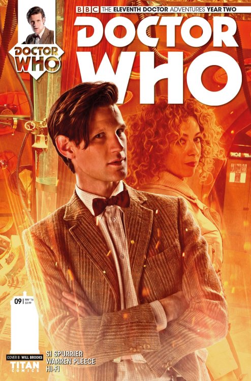 willbrooks1989: I’ve done the photo variant cover for @titancomics‘ Doctor Who: Eleventh