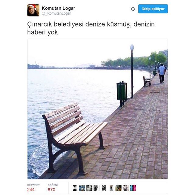 Çınarcık belediyesi denize...