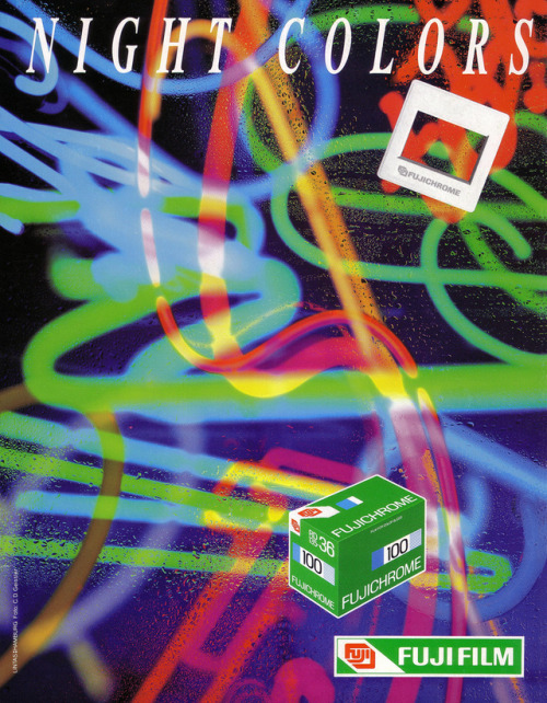 c86:Fuji Film Fujichrome 100 advertisements, 1989-91