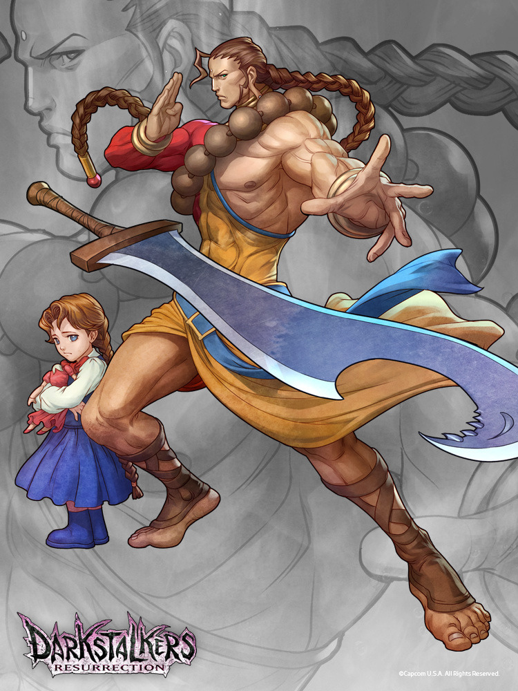 gamefreaksnz:  Darkstalkers Resurrection by Stanley Lau (via:xombiedirge)
