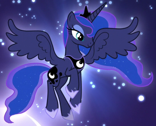 earthponi:  Luna Screencap Redraw! 