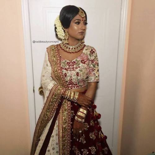 QUEEN - Thusani was an absolute vision on her wedding day. #RavBBridehair: Kaashni Brarmakeup: Amare