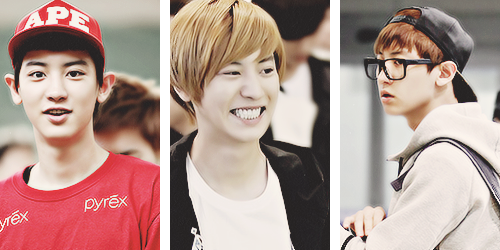 kaiwaiisoo-blog:  picspam!exo; airport - chanyeol (｡◕‿◕｡❀) 