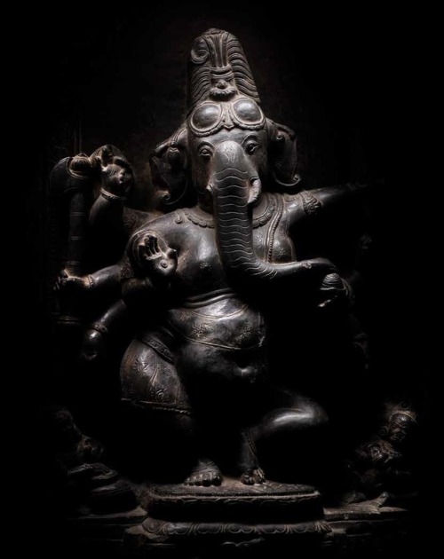 Ganesha, pala art from Bengal