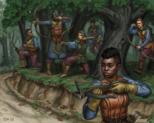 Woodland Archers by Erik Davis-Heim