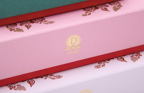 Luxurious Parisian macaron packaging designed by Blow