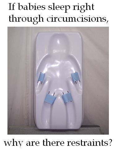 semanthics:  damegreywulf:  viewsfromamommy:  It is ridiculous to call circumcision a “snip”. It is a rip (the foreskin must be torn loose from the glans as they are fused together at birth), a crush (the foreskin must be crushed to close the many