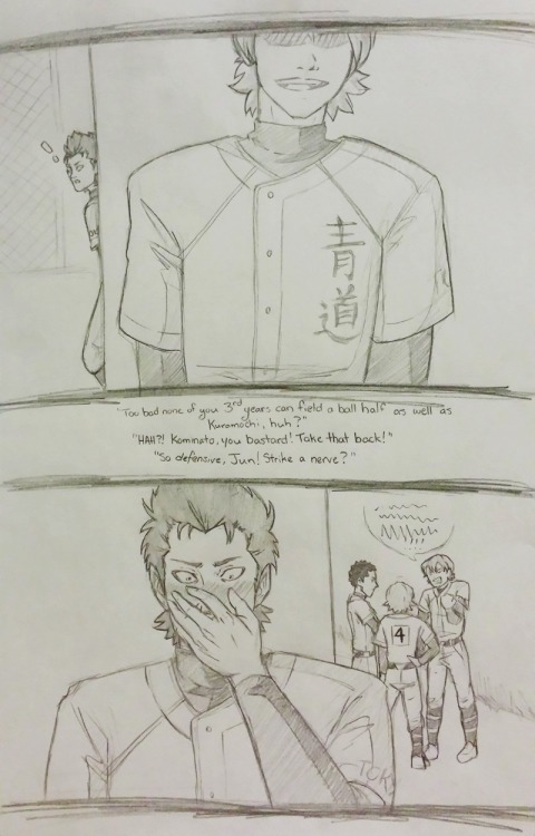 phantomwised: SASO 2016 BR1 Fill Prompt:  Remember when Kuramochi heard Ryousuke praising him to th