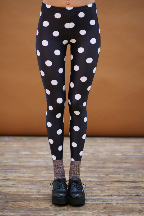 Lovely polka dots - tight legging