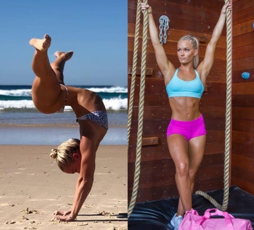 Gymnastics coach and model Morgan-Rose Moroney