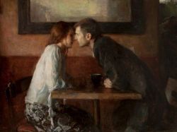 immortart:  Ron Hicks, A Stolen Kiss.