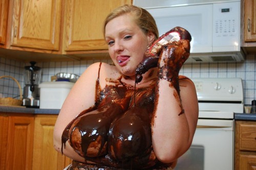 villainouscenobite:  Chocolate titties? What will they think of next?
