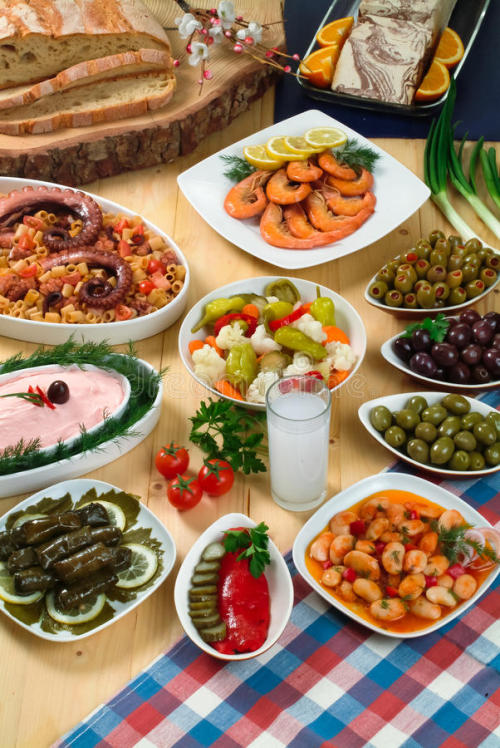 Greek appetizers