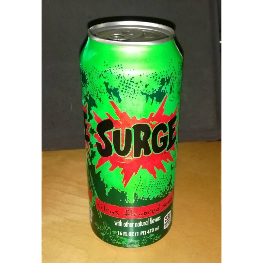 Surge is an acceptable form of food when you&rsquo;re too sick to eat right??