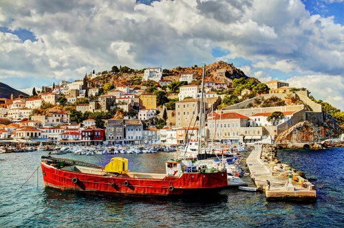 hardsadness:Greece-Hydra port