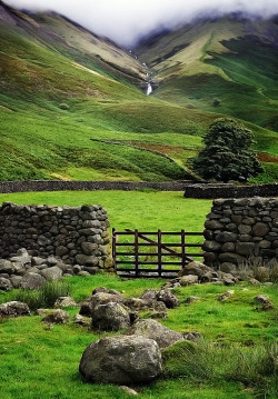 Enchantedengland:     Wasdale, A Valley In The Western Lake District Of Cumbria.