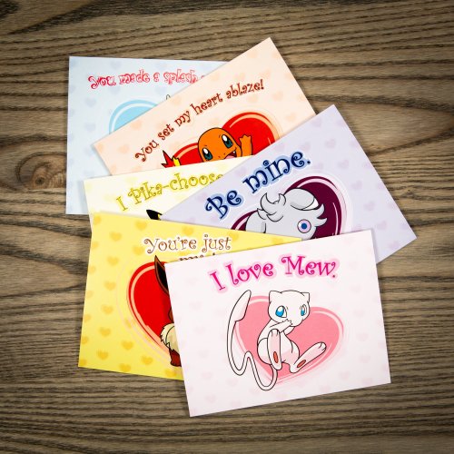 pokemon-personalities:Look at all of these adorable valentine’s day cards on the pokemoncenter