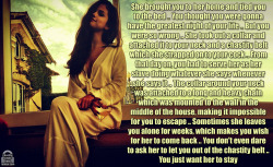 chastity-slaves-obey:  Could you make one with Selena Gomez? Possibly about her holding her slave captive? That’d be nice 