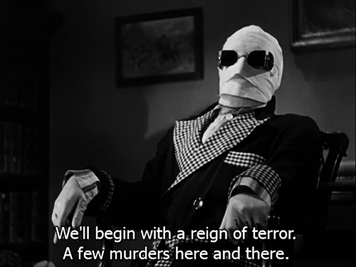 classichorrorblog:    The Invisible Man |1933| James Whale   