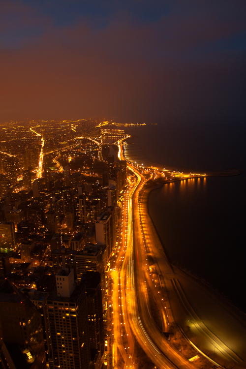 Sex plasmatics:  Cityscape north from John Hancock pictures