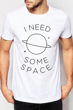 Beautiful-Kitty: Chic Girl’s Style Tees  I Need Some Space  Color Block Nasa  Contrast