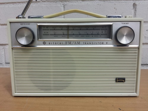 Hitachi KH-903 FM/AM Transistor Radio, 1965