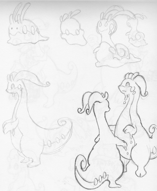 nohaijiachi:A couple of times I stopped playing pokémon… To draw pokémonHawlucha and Goodra are my f