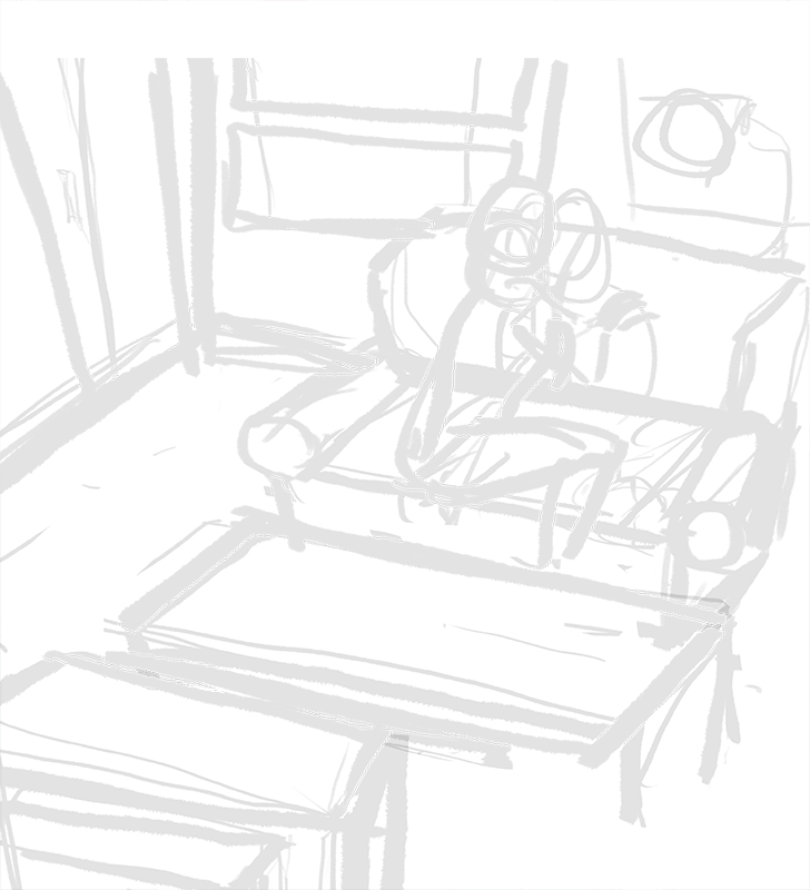 jovaline:  Quick process for yesterday’s piece + bonus close up of what’s on