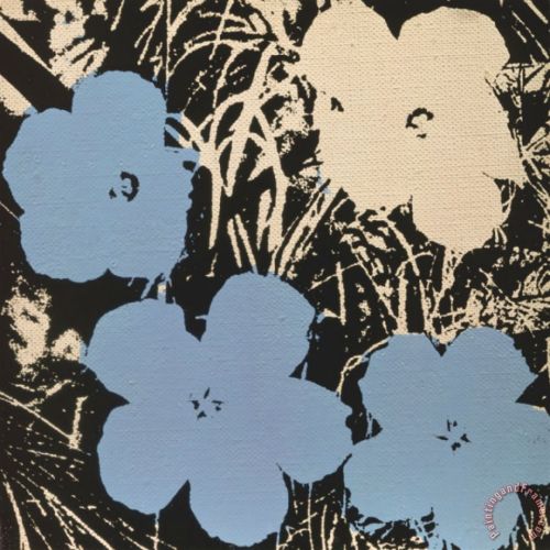 nobrashfestivity - Andy Warhol, Flowers, 1964-1967