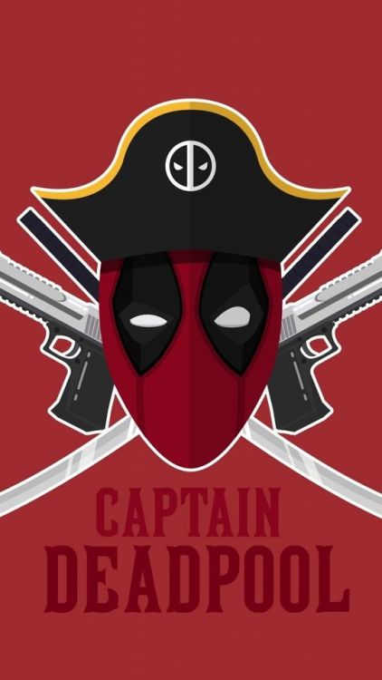 Captain Deadpool, superhero, pirate, 720x1280 wallpaper @wallpapersmug : ift.tt/2FI4itB - ht