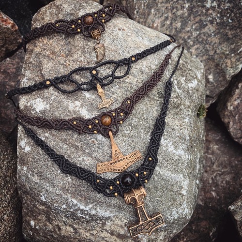 Some New Necklaces Ive Made.