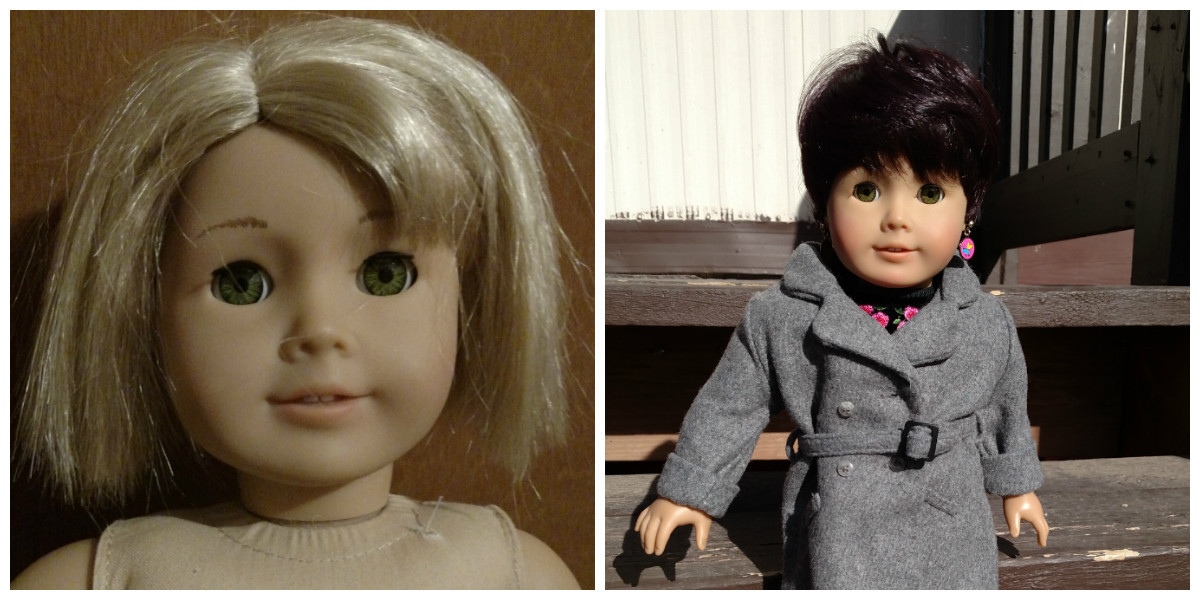 The Doll Ranch — Tutorial: How to re-wig your American Girl doll