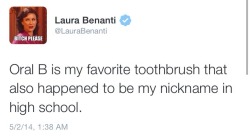 jonhamm:  Laura Benanti.