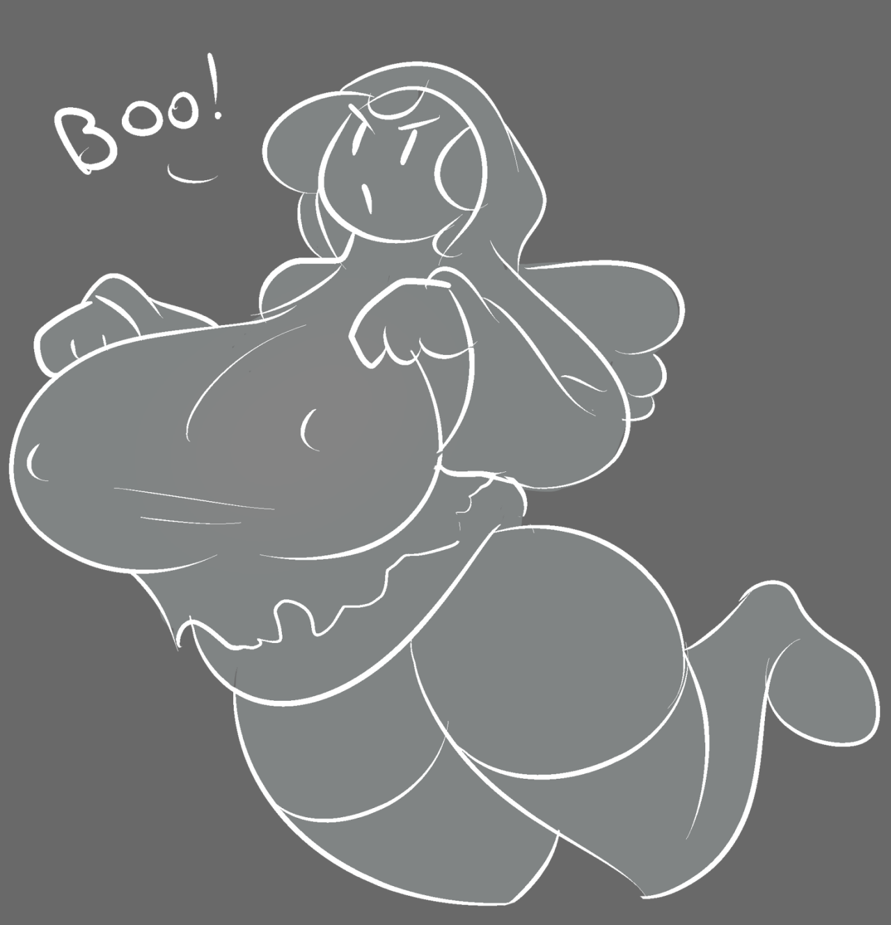 theycallhimcake:  Today was a pointless doodle day. :/ Also there’s an oven mitt
