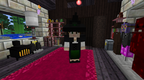 Dex and I are the cutest witches on the server okay