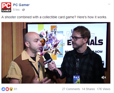 lil-mizz-jay:After hearing “Shooters are an oversaturated market” and “CCG’s are an oversaturated market” it’s refreshing to see there’s still game companies out there going “COMBINE THEM. FUCK IT. DOUBLE THE OVERSATURATION!”