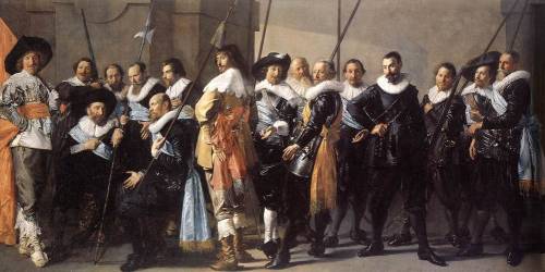 artist-hals:The company of Captain Reinier Reael and Lieutenant Cornelis Michielsz. Blaeuw, known as