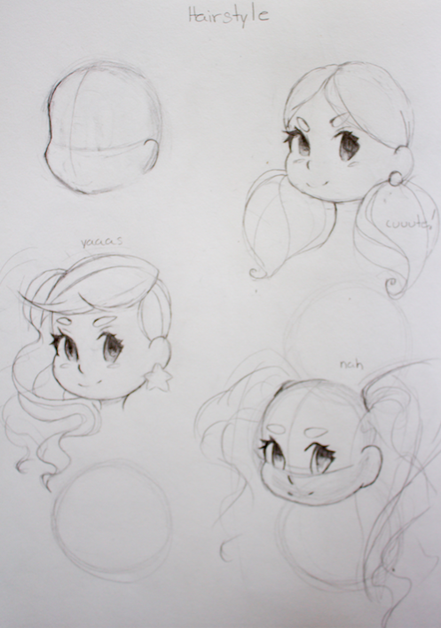riot-of-flowers:Sketchbook pages for the development of a witch character. OH MY GOD SO CUTE