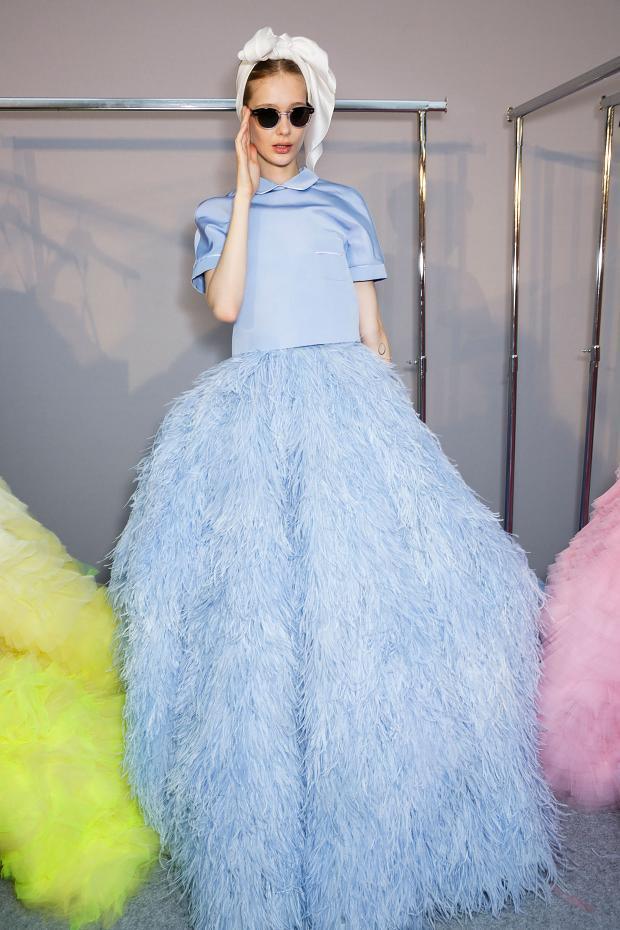 mulberry-cookies:  Backstage @ Giambattista Valli Fall 2014 Haute Couture