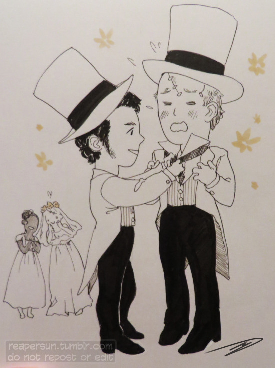 inktober #19 AU where frankenstein was a great dad i saw the recording of this play