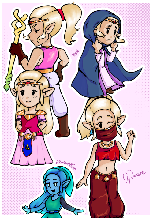 Zelda's Costumes In Echoes Of Wisdom
