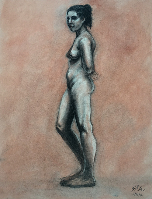 Work from my life drawing class