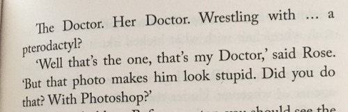 tenscupcake: its been like o n e day since they met and rose is already out here calling him ‘her doctor’ and defending him lord help me