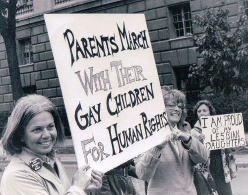 &ldquo;PARENTS MARCH WITH THEIR GAY CHILDREN FOR HUMAN RIGHTS&rdquo; &ndash; &ldquo;I AM PROUD OF MY